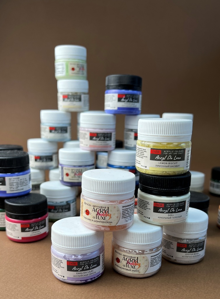 Акриловая краска ТАИР Hobby DeLuxe 20мл