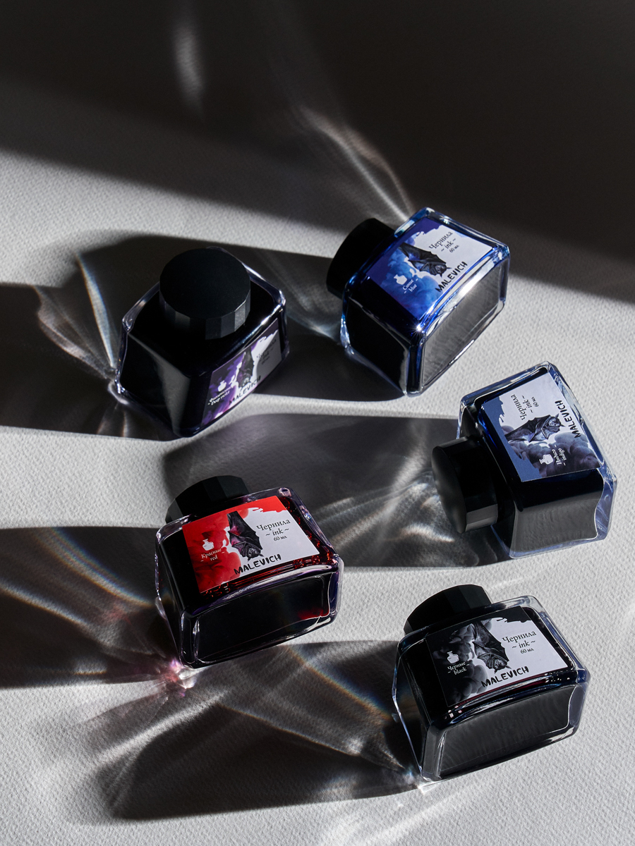 Чернила МАЛЕВИЧЪ для каллиграфии 60 мл