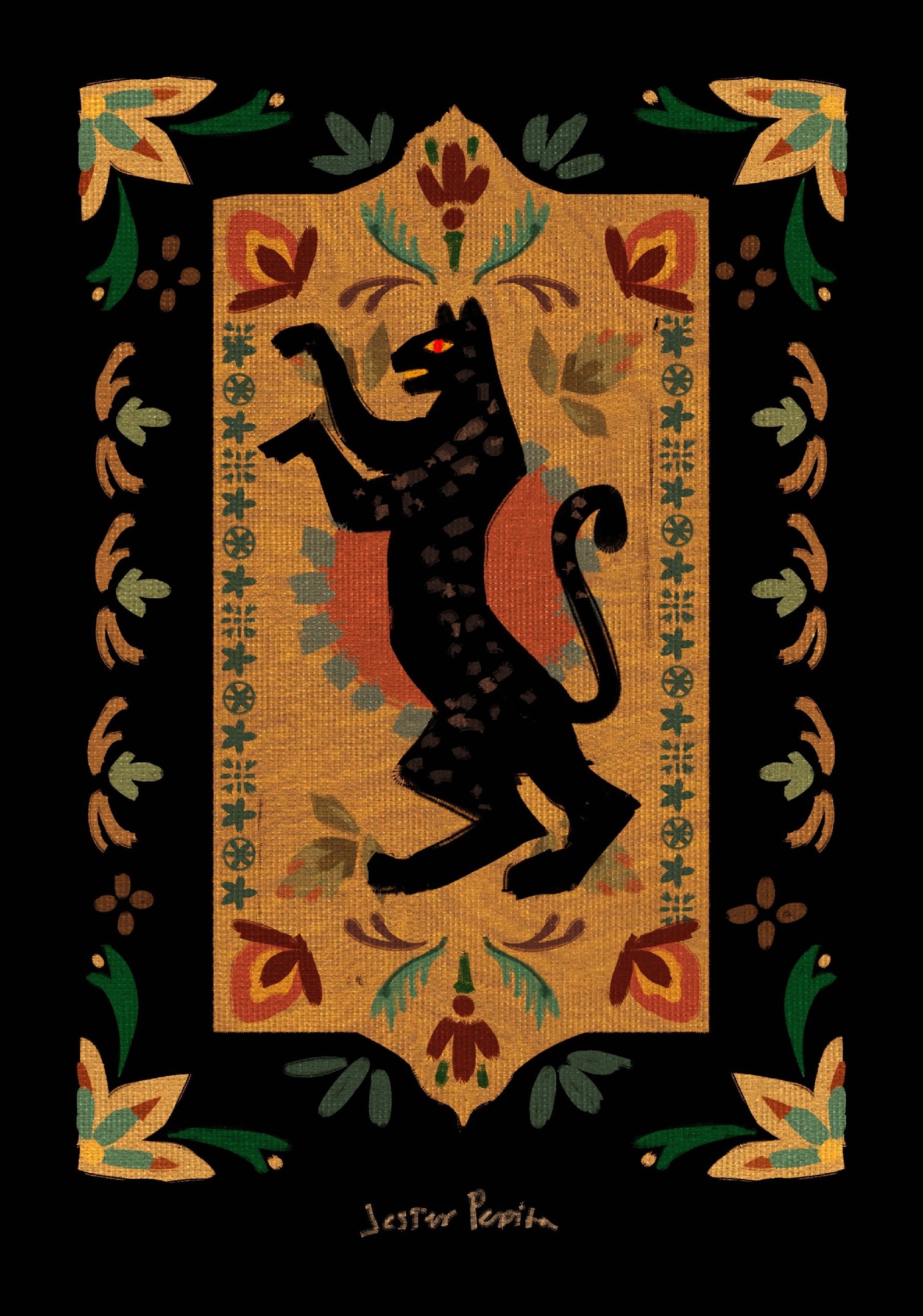 Открытка JESTER PEPITA Ковер из Кошкостана