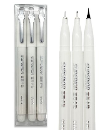 Набор линеров SUPERIOR DJ-379 3 шт (0.2, 0.5, Brush)