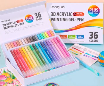 Набор гелевых ручек LANGUO Ассорти 36 шт