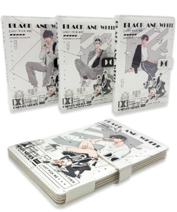 Записная книжка BLACK AND WHITE А5 112л 