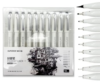 Набор линеров SUPERIOR DJ-38010 шт