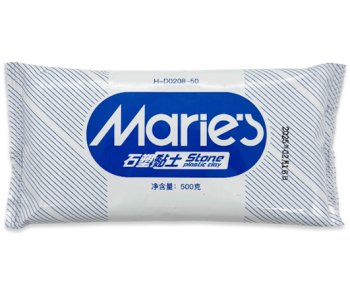 Глина MARIES полимерная белая 500 гр