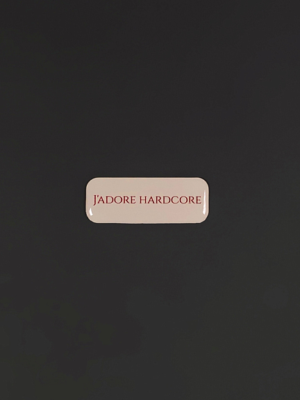 Стикер объемный JADORE HARDCORE