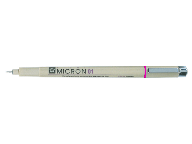 Линер PIGMA MICRON 01 розовый (0,25 мм)