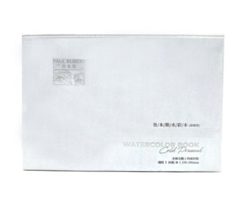 Скетчбук для акварели PAUL RUBENS Белый А3 300гр/м2, 20 л