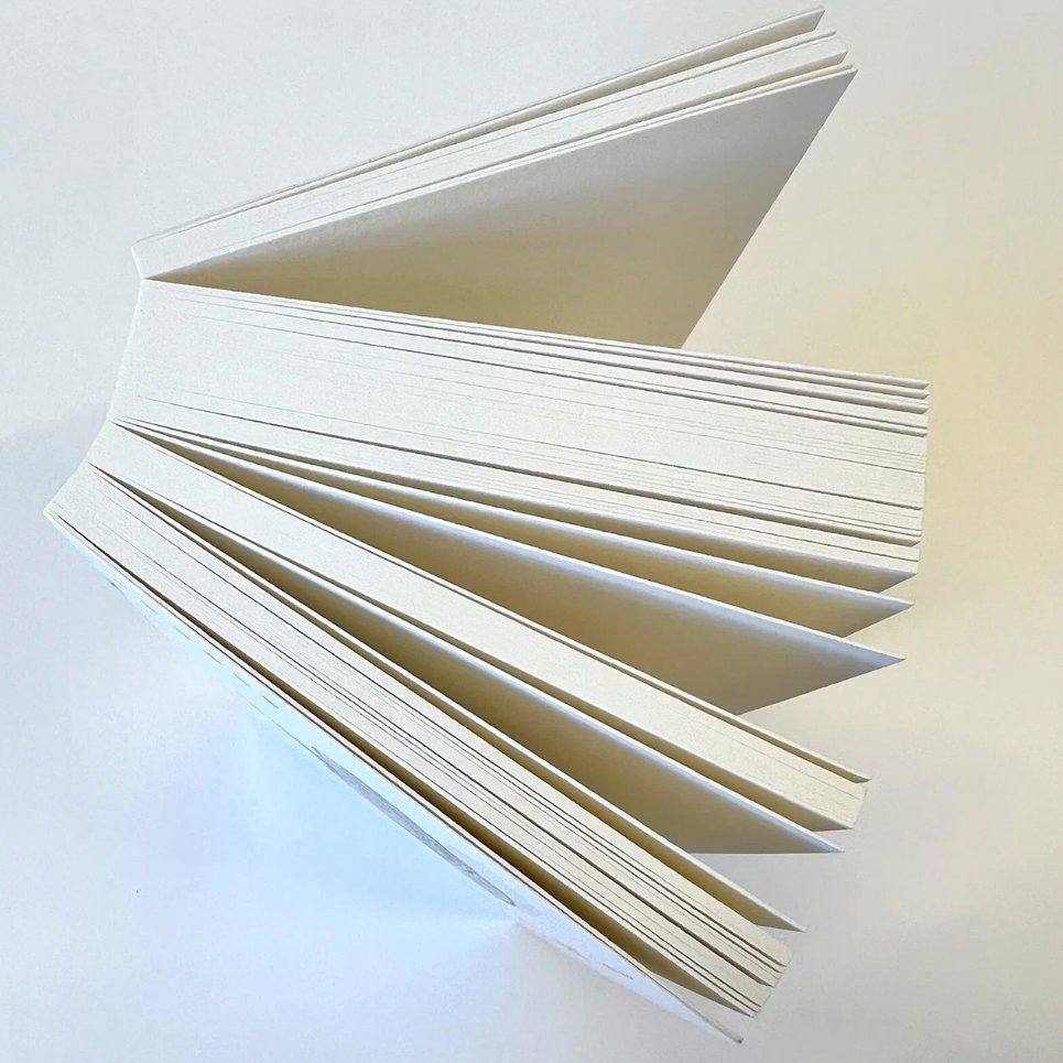 Альбом для акварели POTENTATE 100х100мм, 80 листов, склейка