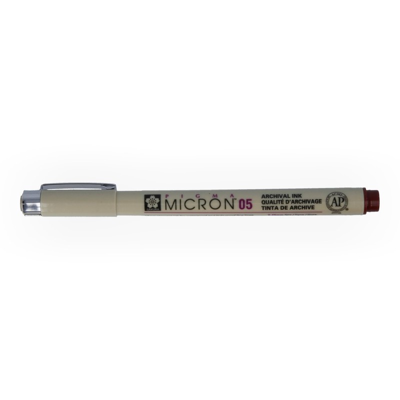 Линер PIGMA MICRON 05 бургундский (0,45 мм)