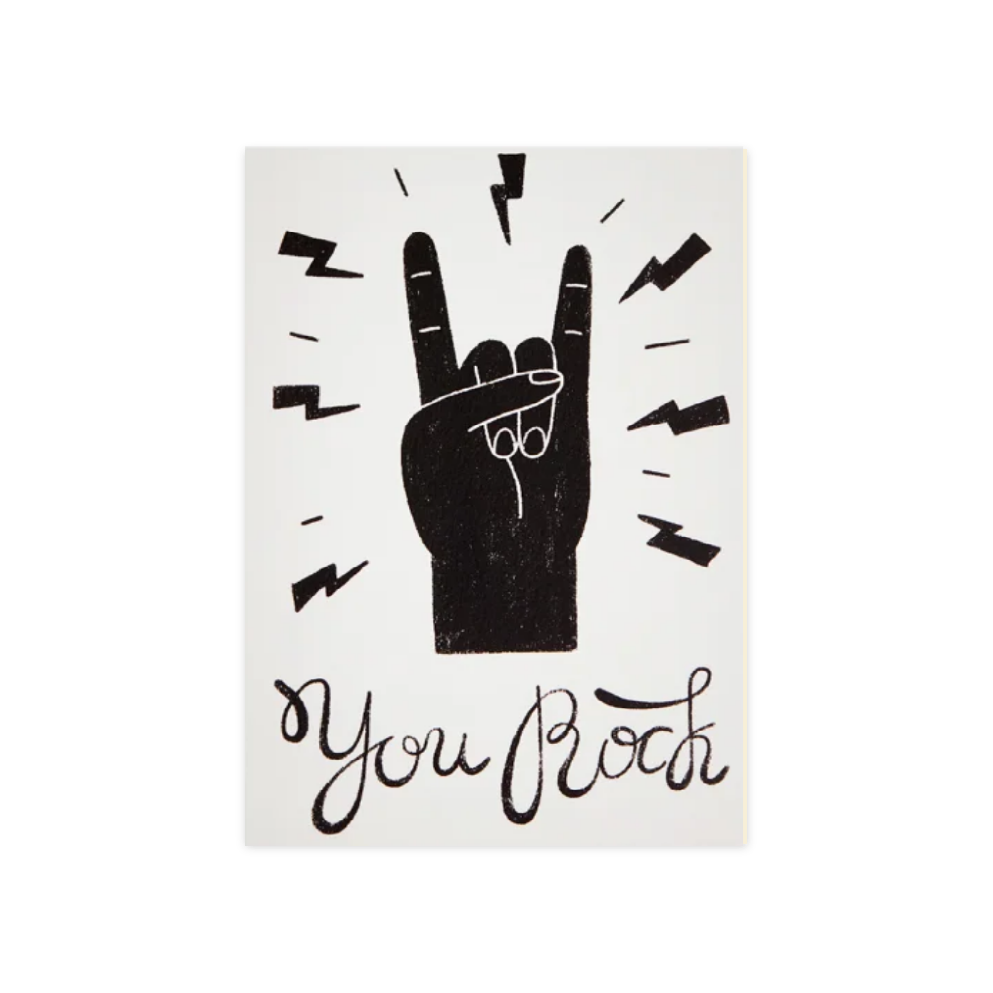 Открытка YOU ROCK