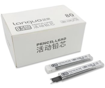 Грифели LANGUO д/мех. карандашей 0,5 мм, 2В 20 шт
