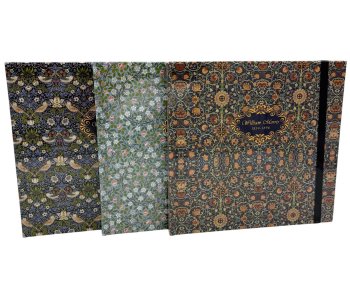 Скетчбук WILLIAM MORRIS 22х23 см, 50л переплет