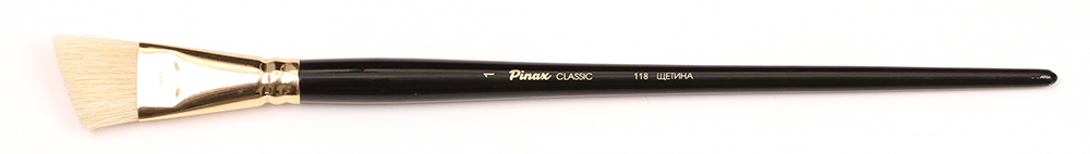 Кисть PINAX Classic щетина скошенная №1 дюйм