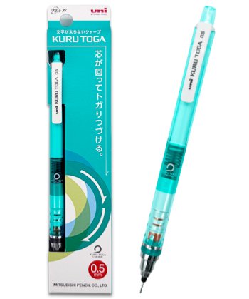 Карандаш механический MITSUBISHI 0.5мм бирюзовый
