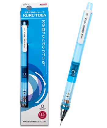 Карандаш механический MITSUBISHI 0.5мм голубой