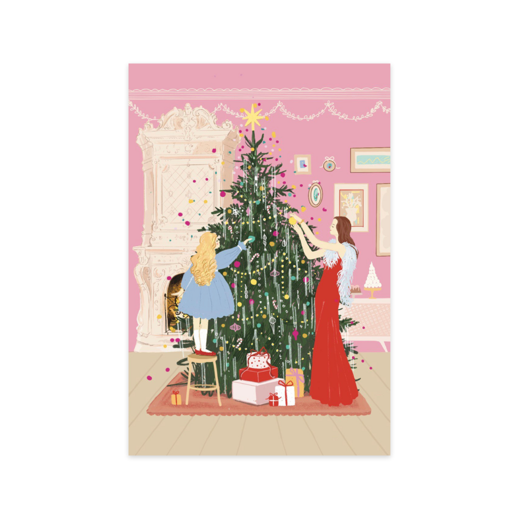 Открытка В ОЖИДАНИИ ПРАЗДНИКА 10х15 см 