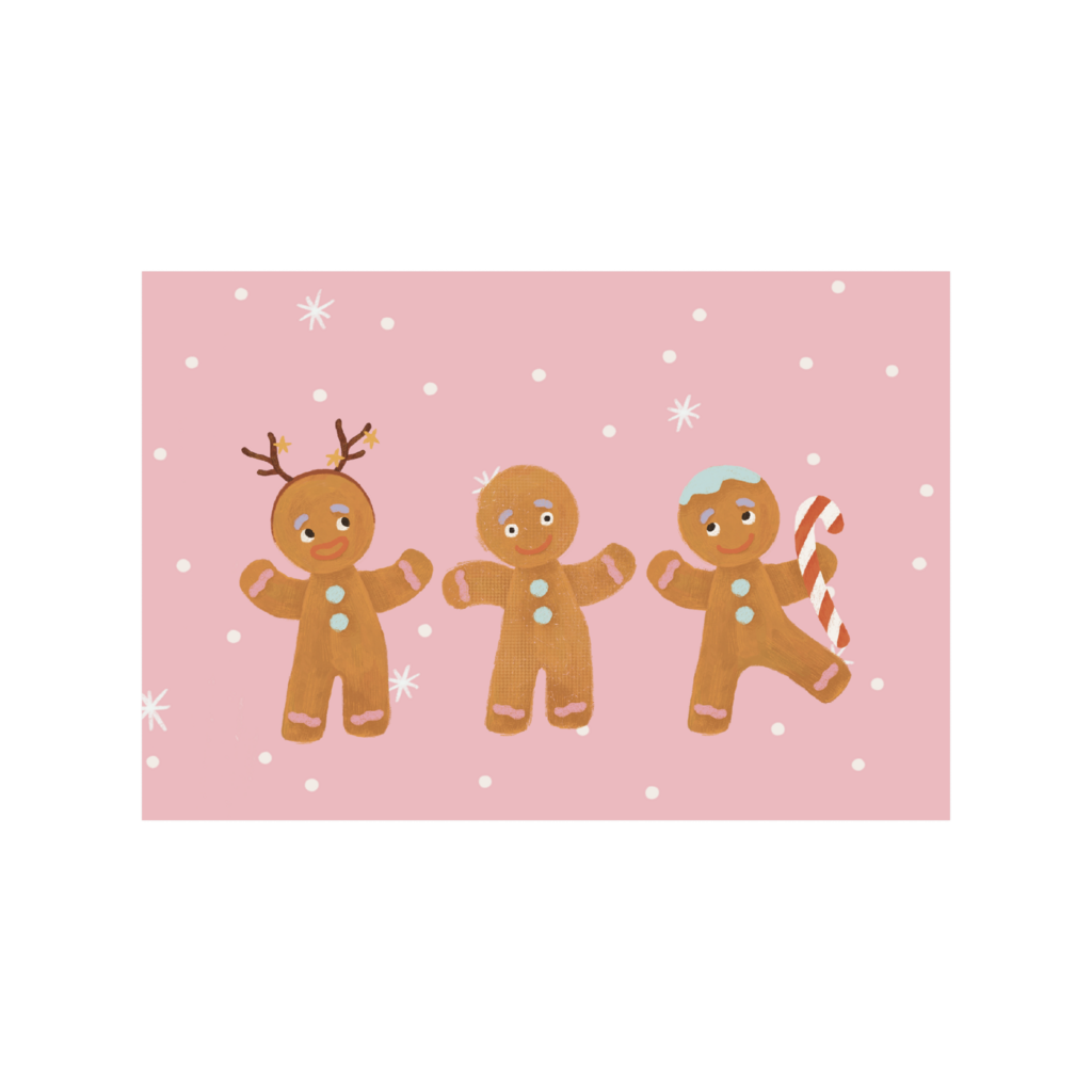 Открытка ПРЯНИЧНЫЕ ЗАБАВЫ 10х15 см 