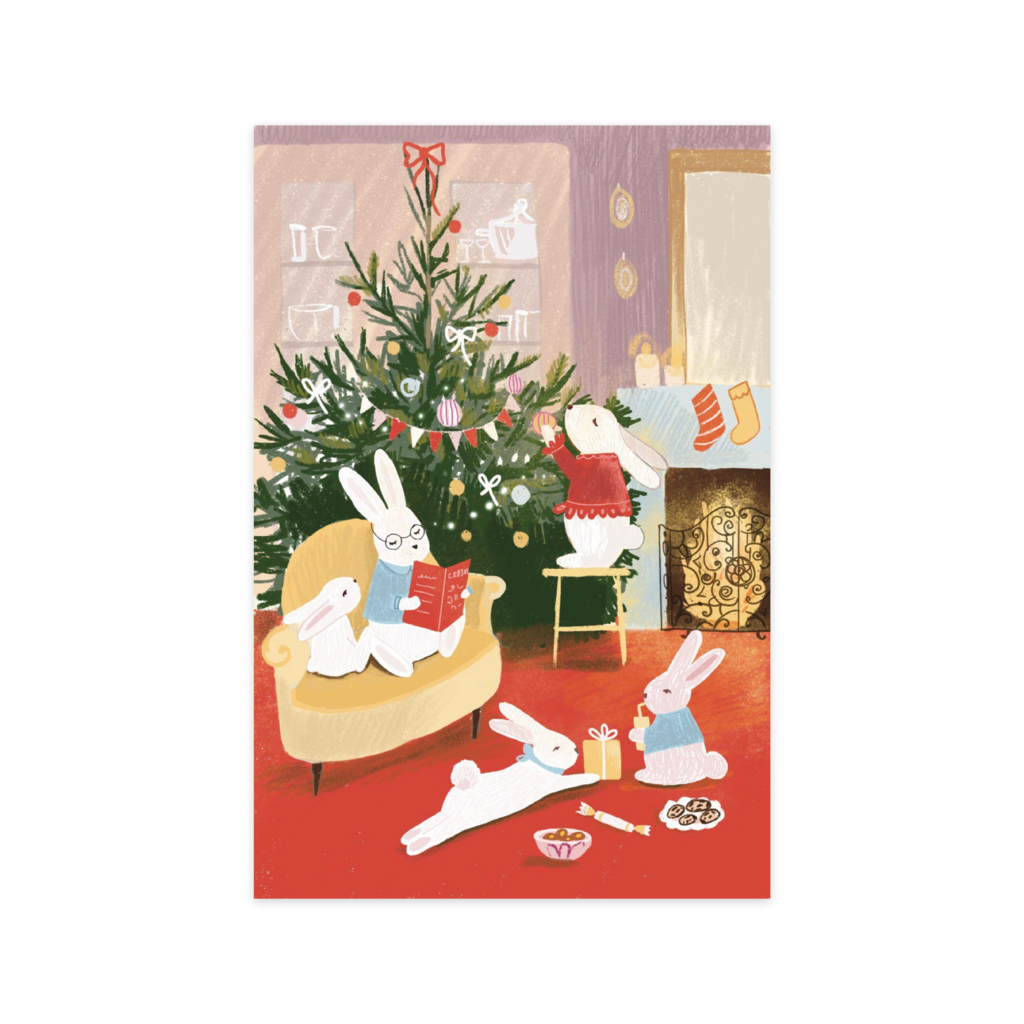 Открытка УЮТНЫЙ ВЕЧЕР 10х15 см 