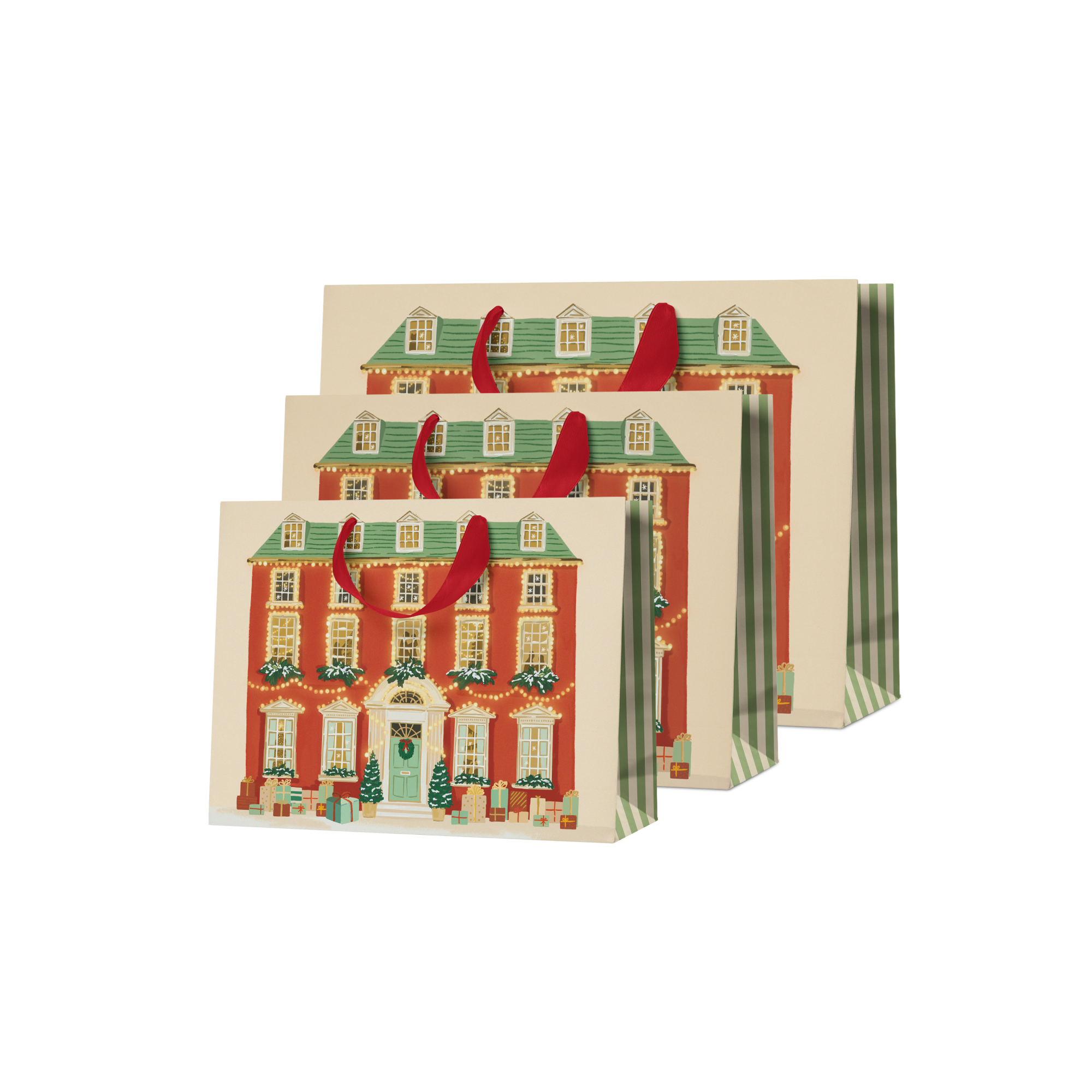 Пакет подарочный PAPERIE 40х30х15 см