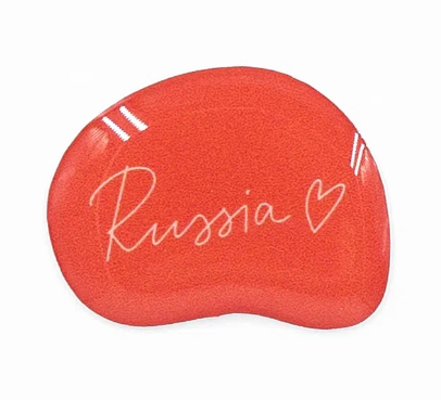 Стикер объемный RUSSIA