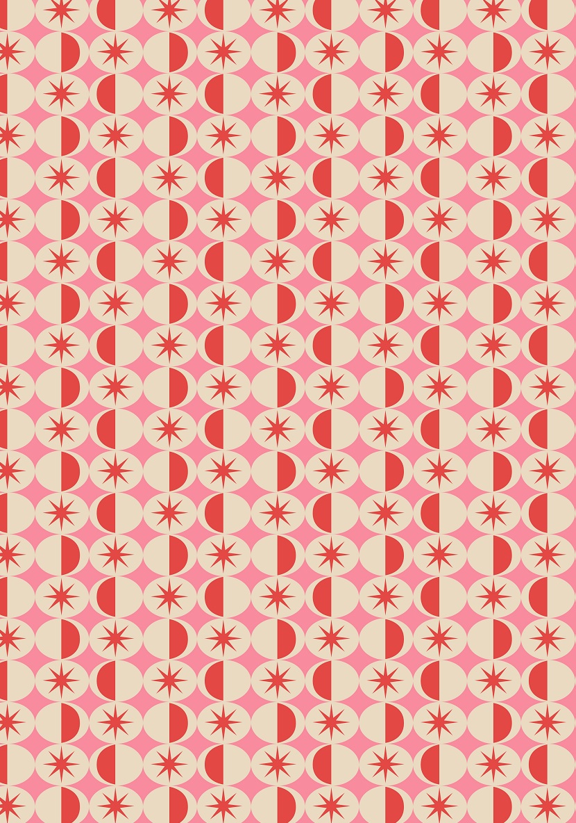 Упаковочная бумага РЕТРО. ШАРЫ 70х100см