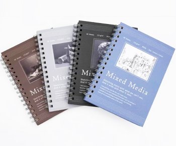 Блокнот д/графики MIXED MEDIA  А5 115гр 60 л, пружина