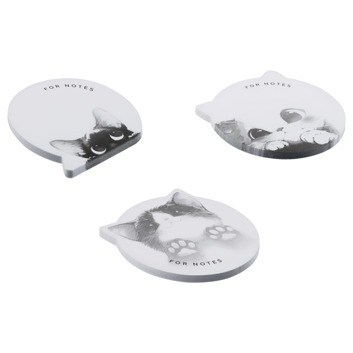 Блок самоклеящийся  MESHU Cute notes 40л