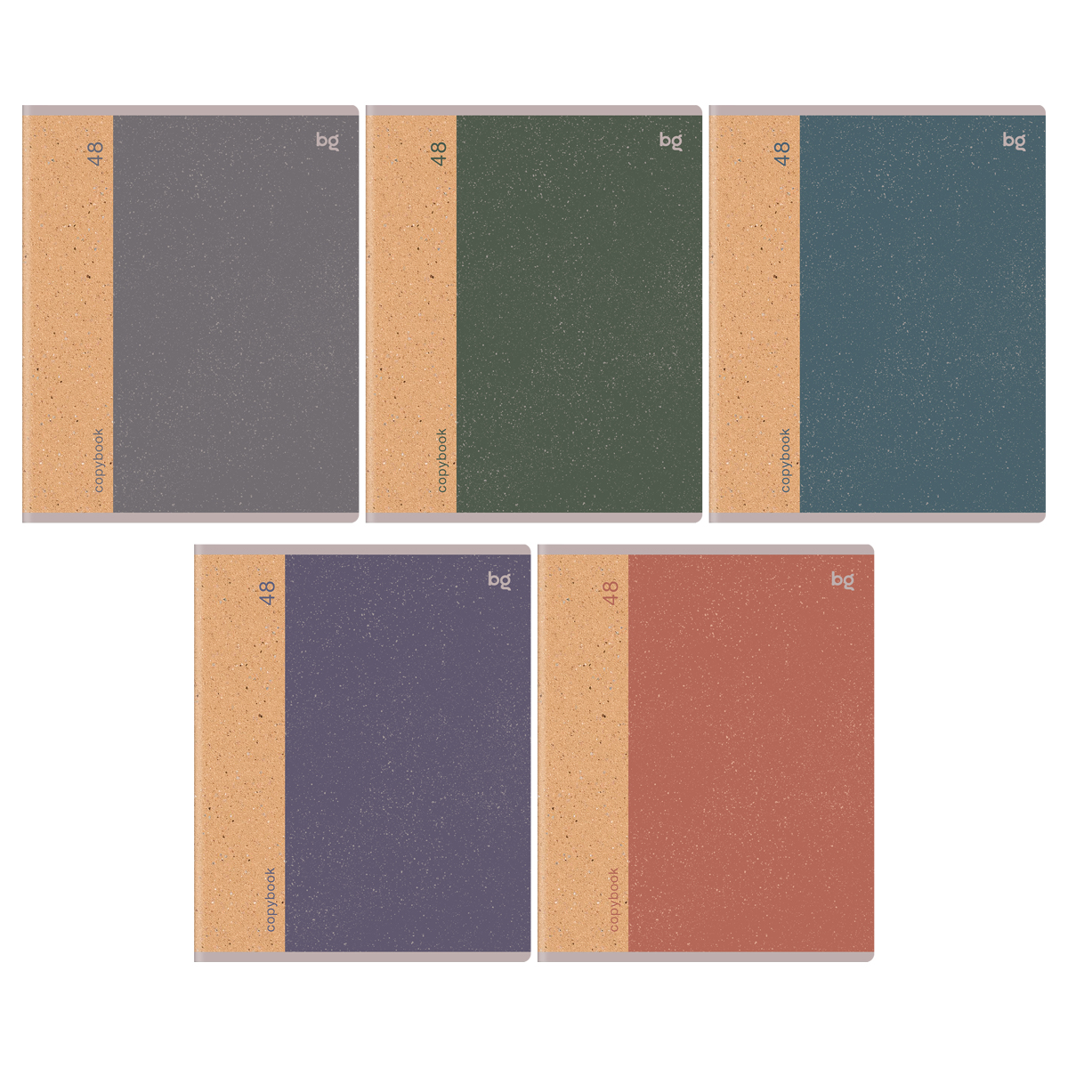 Тетрадь BG Крафт А5 48 л, клет