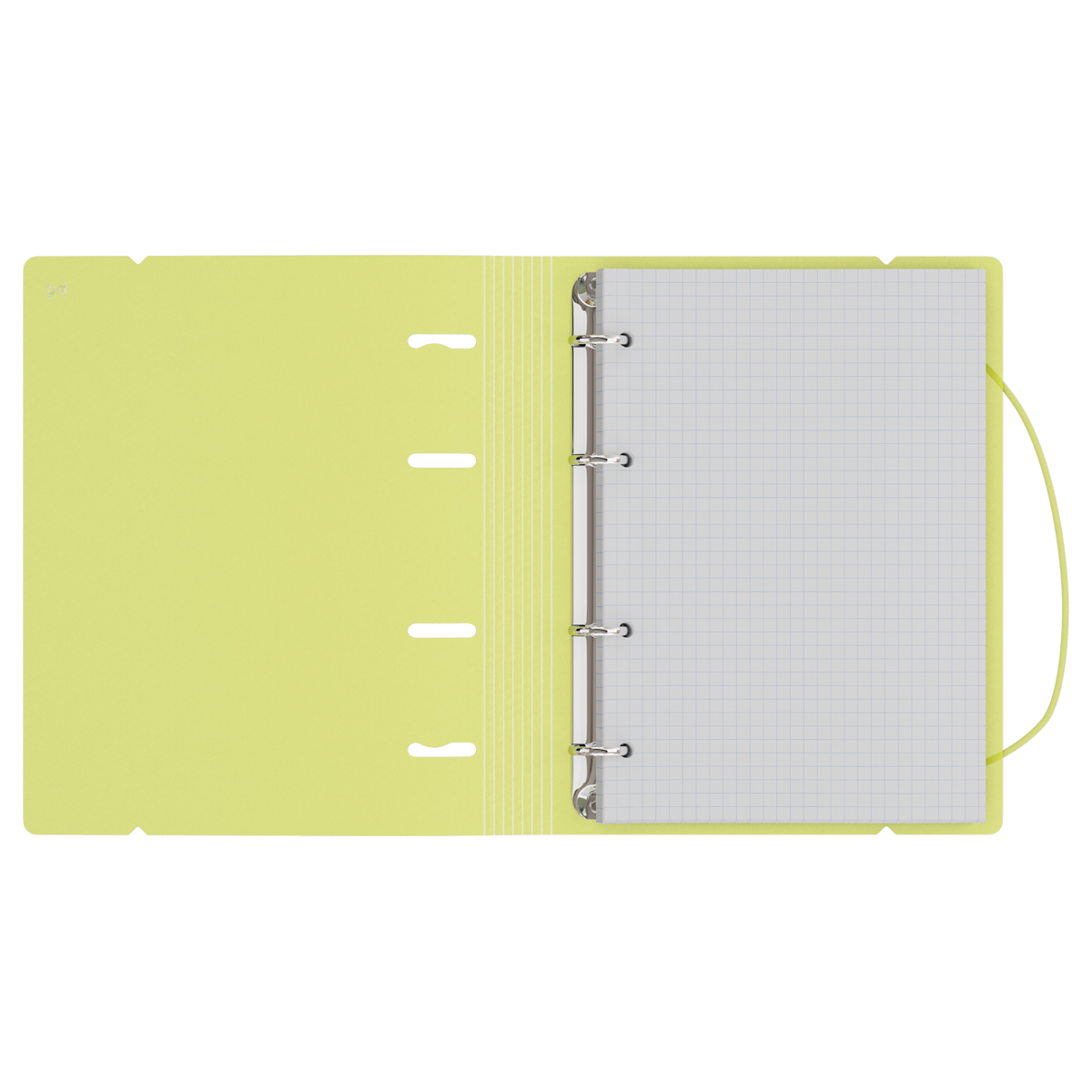 Тетрадь BG Base A5  желтый 120 л, клетка