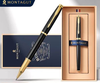 Ручка роллер MONTAGUT 0.5 мм в подарочной упаковке