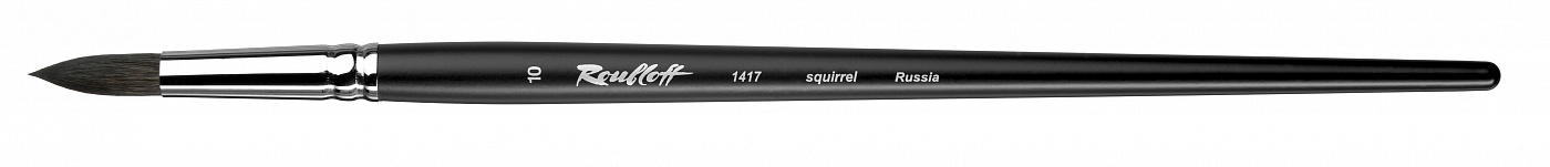 Кисть ROUBLOFF Restyle им. белки кр. №10  деревянная ручка