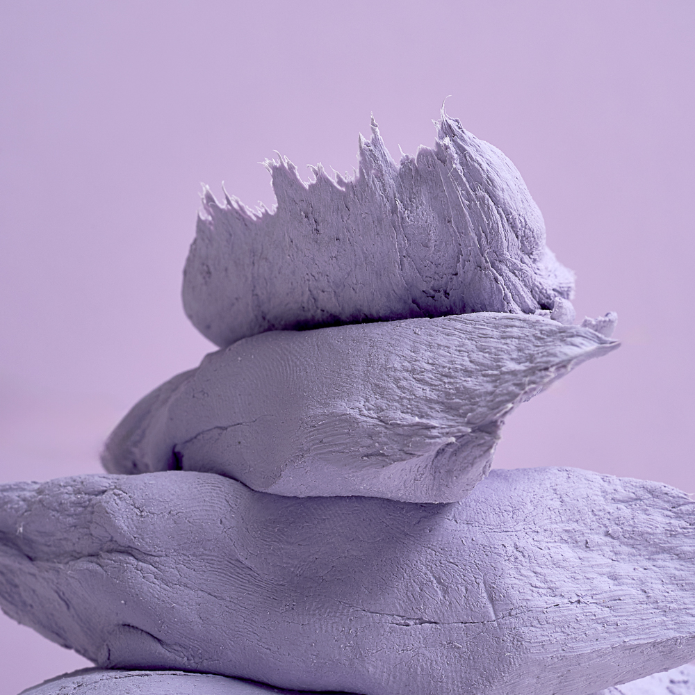 Глина МАЛЕВИЧЪ самоотвердевающая лиловая 500 гр