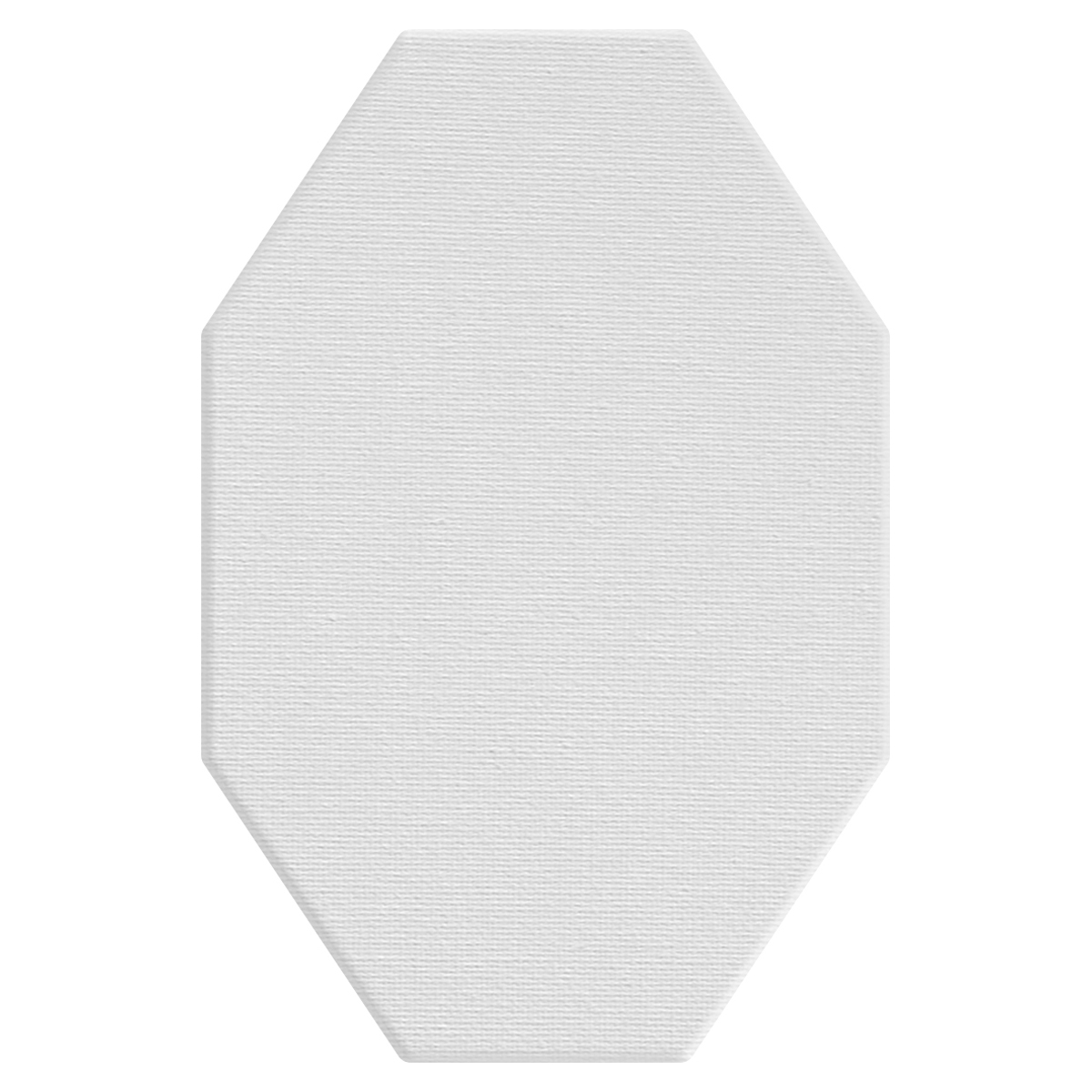 Холст на картоне СТУДИЯ восьмиугольный  20х30 см хл100%