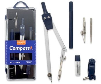 Готовальня DJ-303/DI-671 6 предметов 