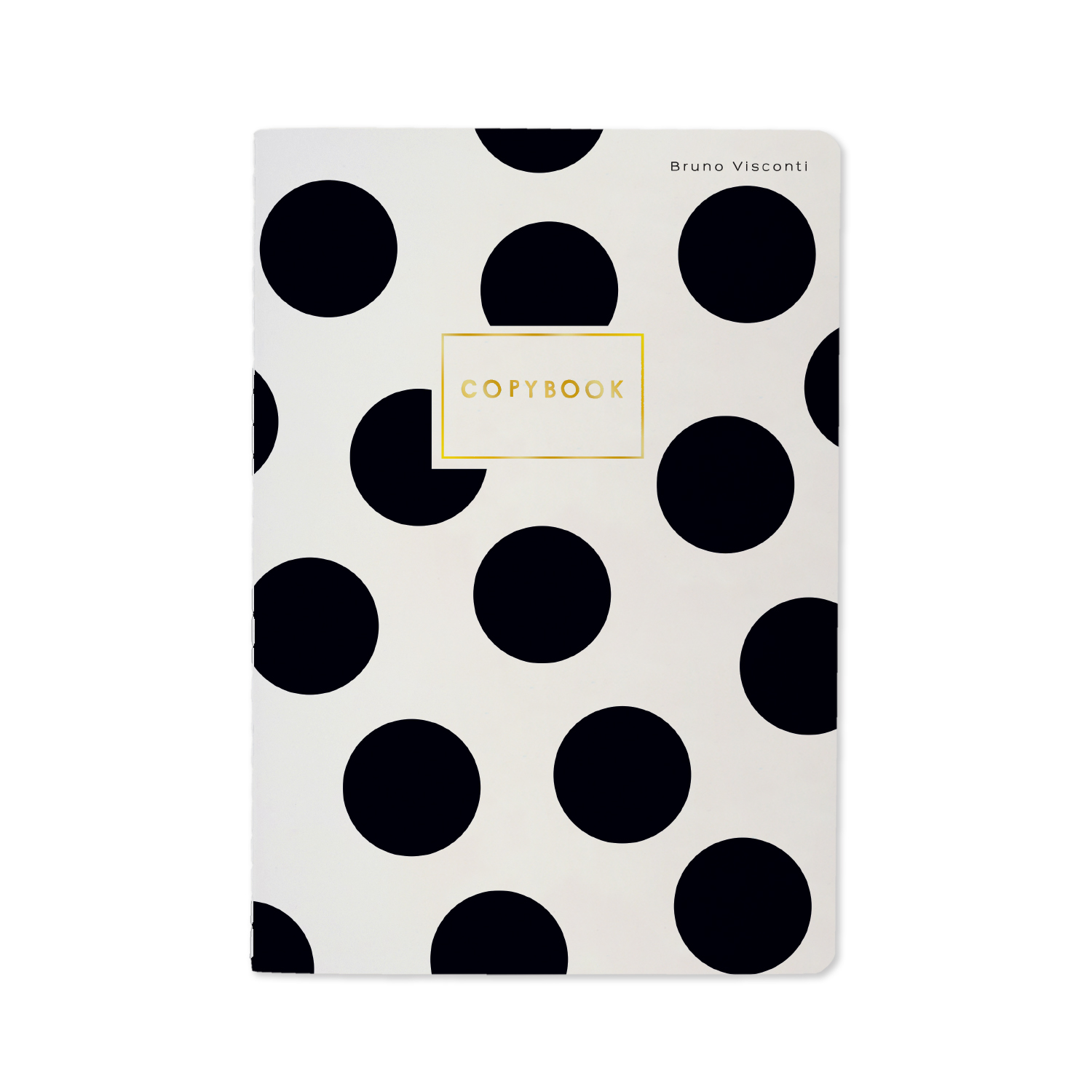 Тетрадь BRUNO VISCONTI Black polka dot А5 клетка