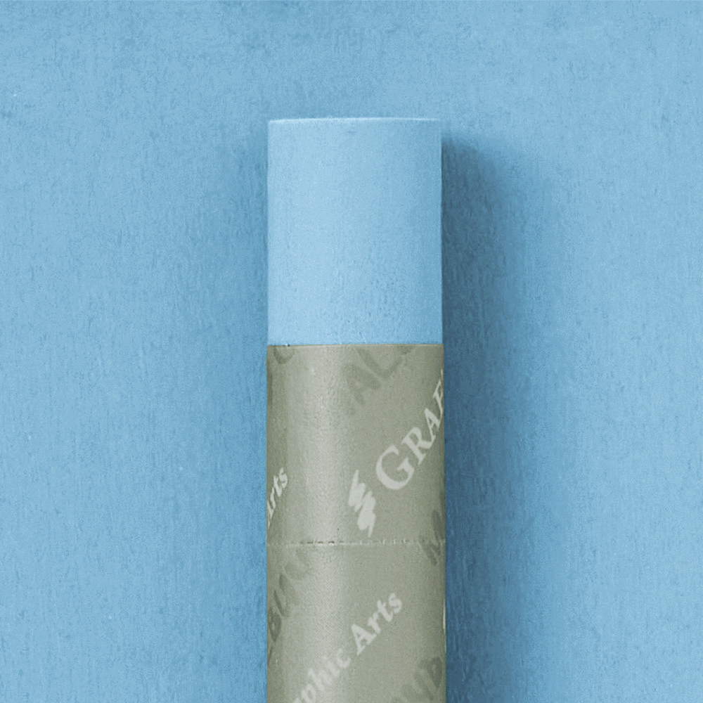 голубая пастельная