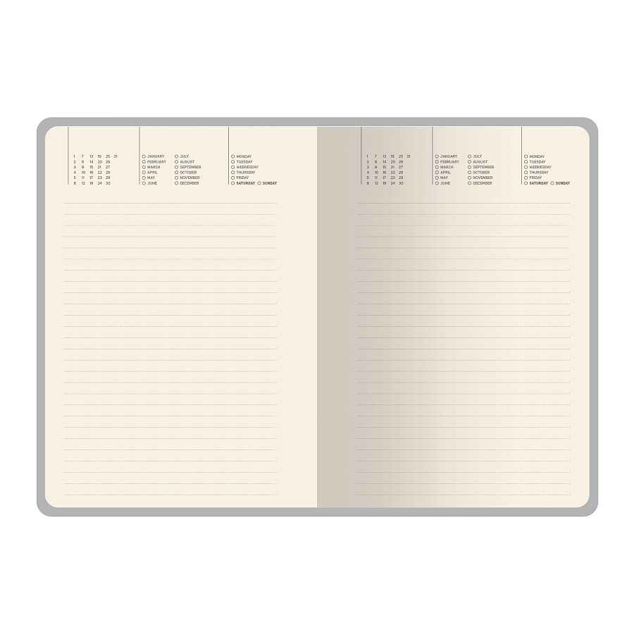 Ежедневник BRUNO VISCONTI Fauna Deep Sea А6+ (flex) 128 л недатированный