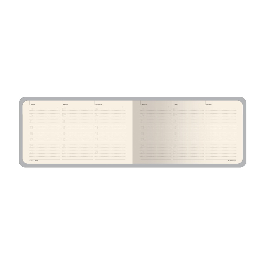 Еженедельник BRUNO VISCONTI Fauna Кораллы А6 (flex) 80 л недатированный