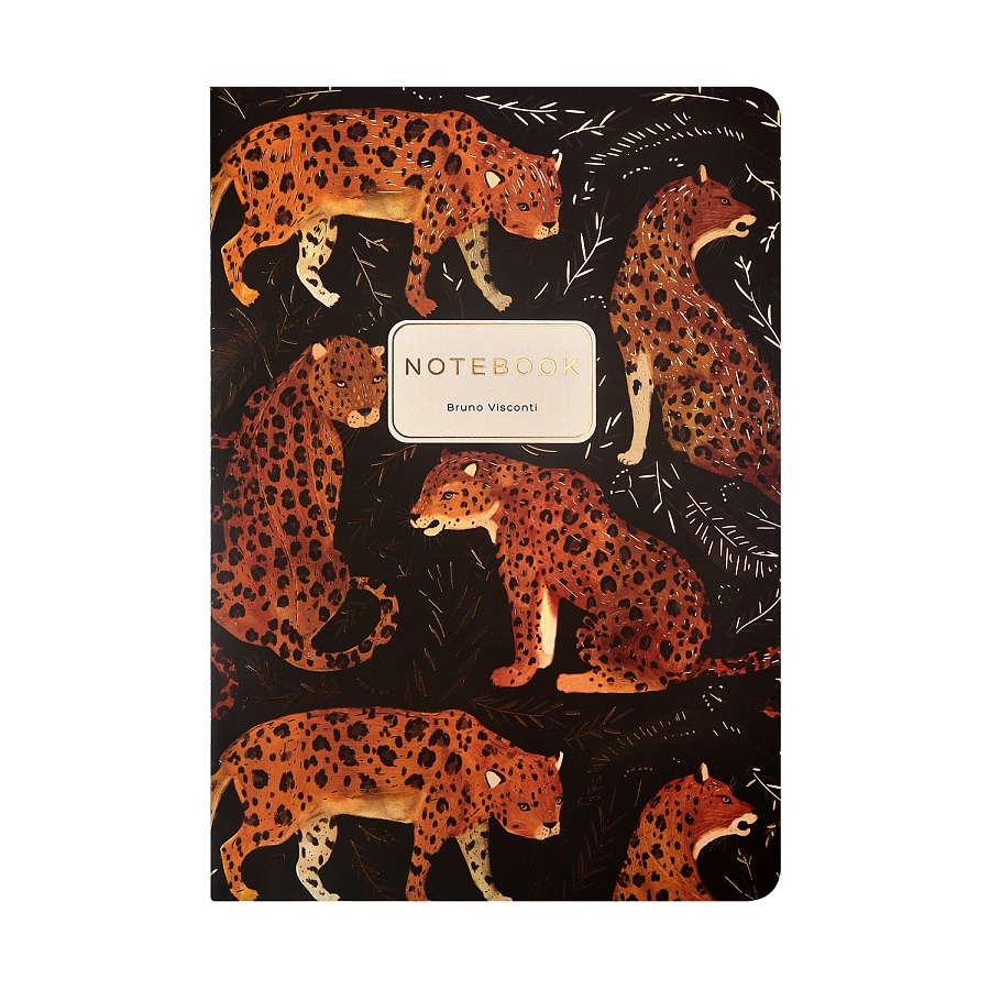 Тетрадь Леопард  А5 40 л клетка