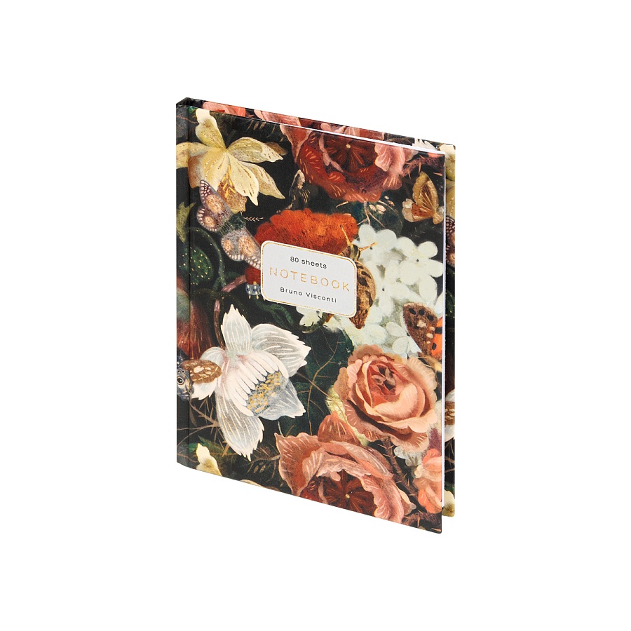 Блокнот BRUNO VISCONTI Lush. Bouqet А6 80 л, клетка