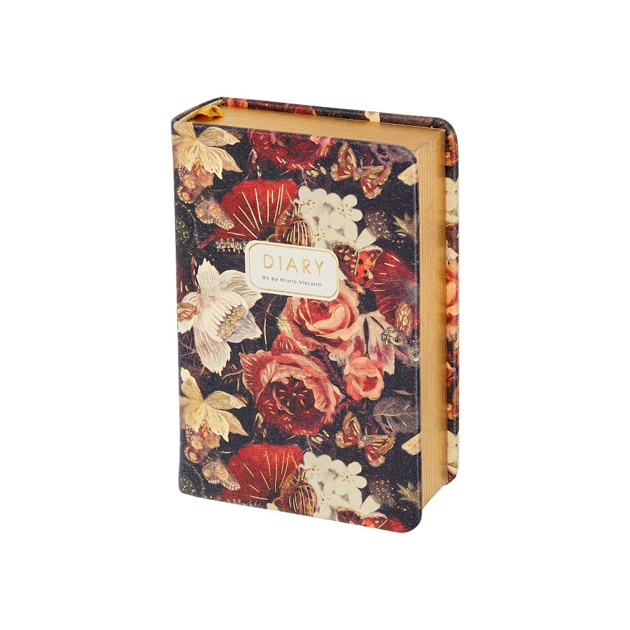 Ежедневник Lush bouquet А7  208 л недатированный