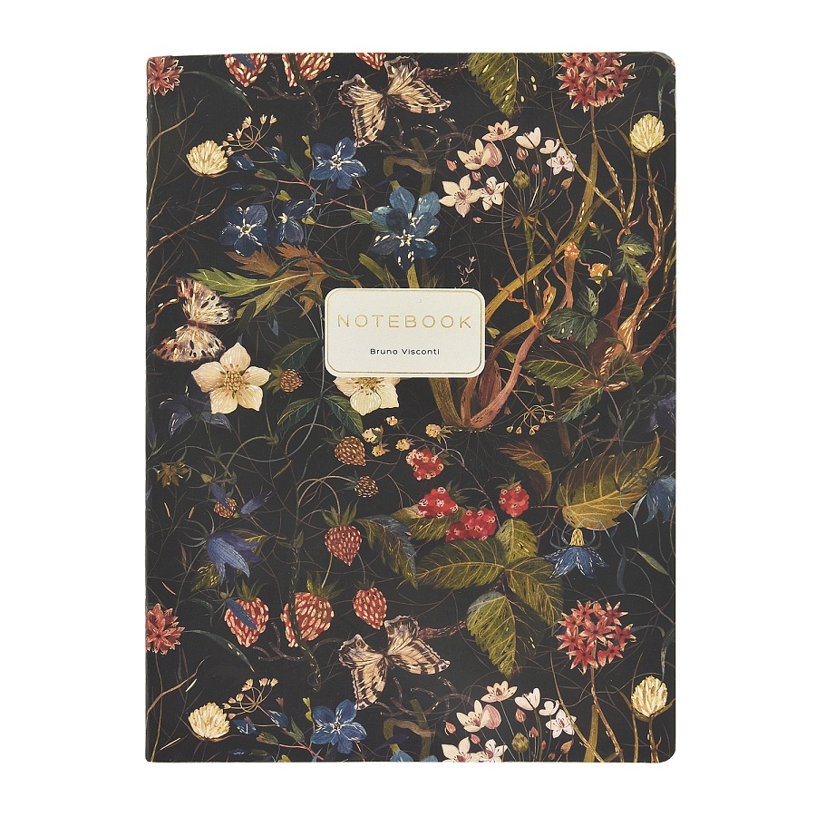 Тетрадь Лесные ягоды B5 60 л, клетка