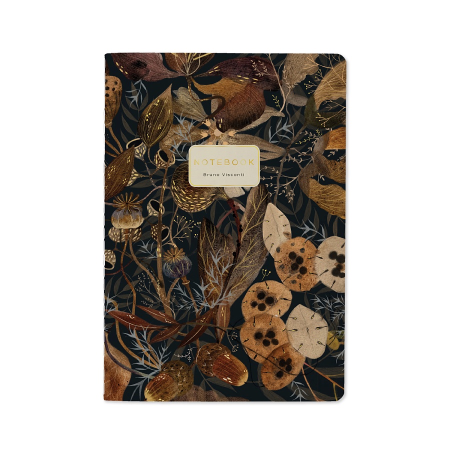 Тетрадь Букет осени А5 40 л, клетка