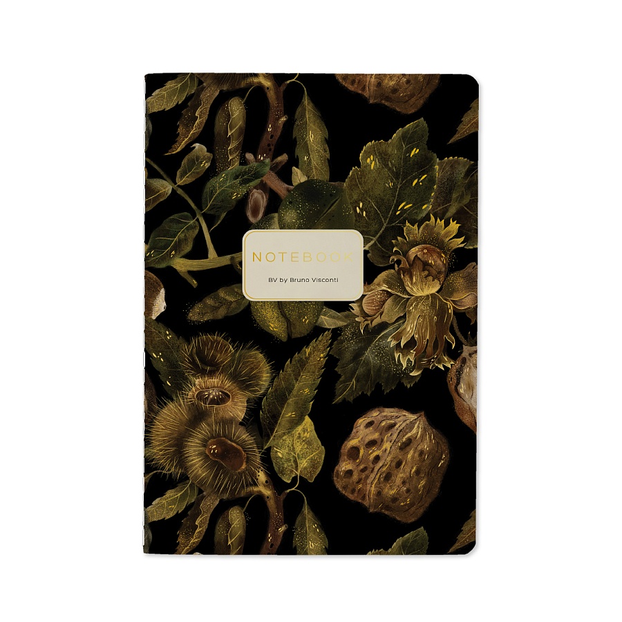 Тетрадь Орехи А5 40 л, клетка