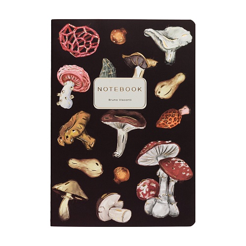 Тетрадь Грибная феерия. Brown  А5 40 л, клетка