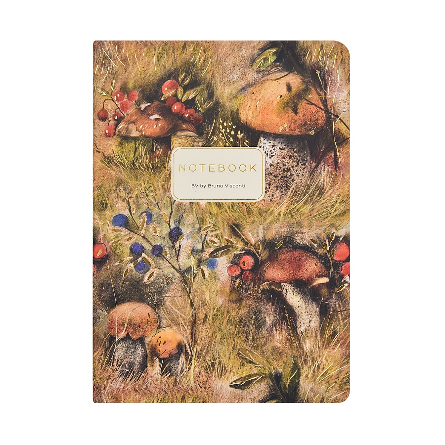 Тетрадь Mushroom Fantasy А5 40 л, линейка