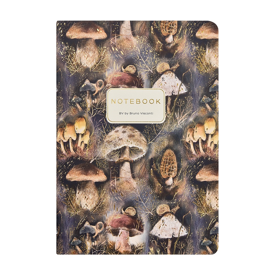 Тетрадь Mushroom Miracle А5 40 л, линейка