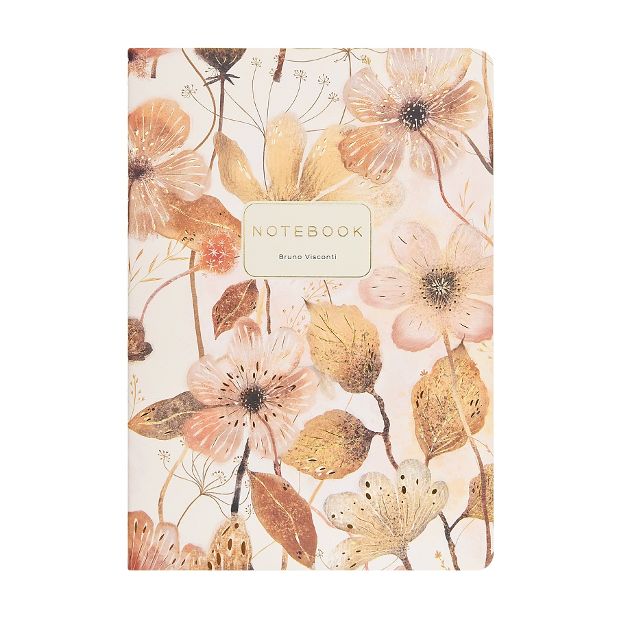 Тетрадь Pastel Blooms А5 40 л, клетка