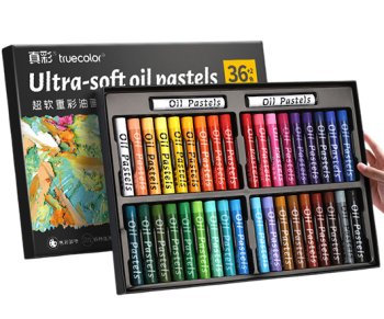 Набор масляной пастели TRUECOLOR Ultra-soft Classic 36 цвета + 2 белых