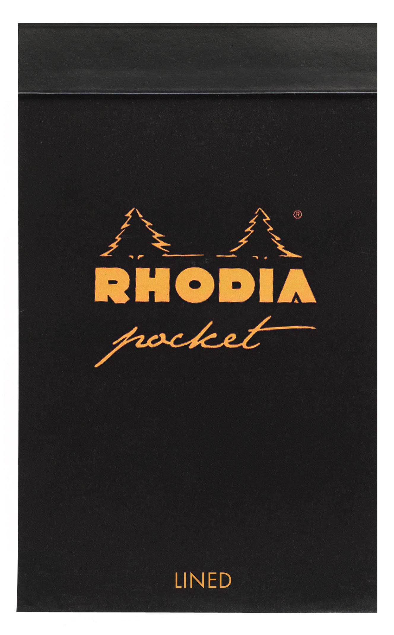 Блокнот RHODIA Pocket Pad А7 80гр/м, 80л, склейка (ассортимент)